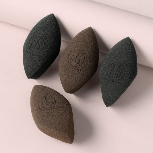 Easy Blend Beauty Sponge: Best Makeup Sponge for Flawless Application (Pack of 4)